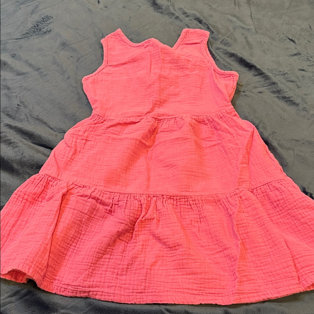 Cat & Jack Bright Pink Sleeveless Dress